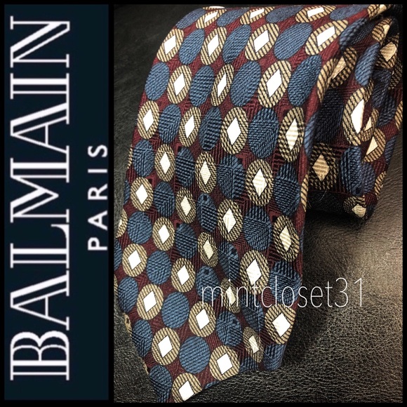 🆕 Balmain Silk Tie